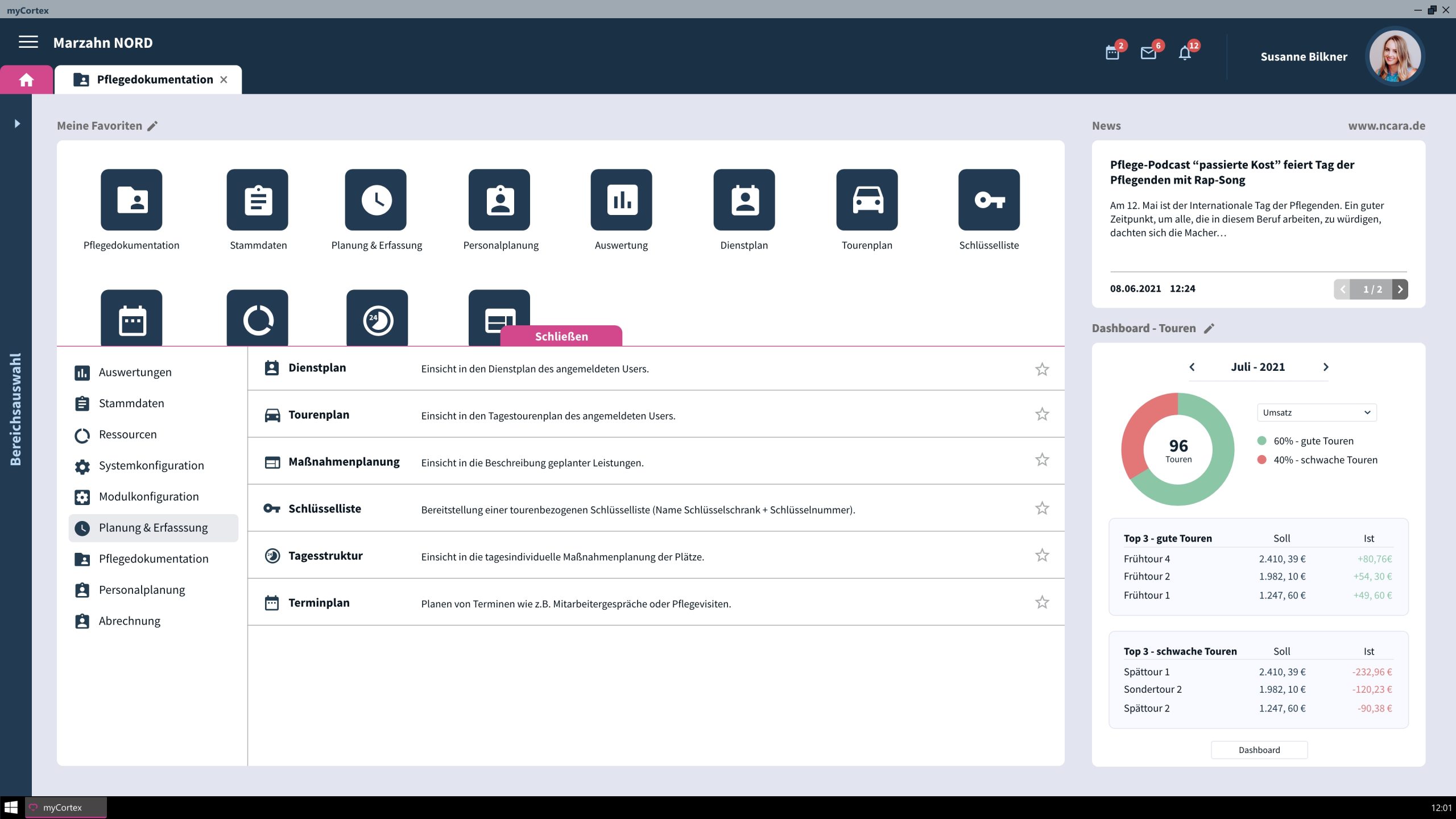 myCortex · Startseite